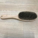 국산 원목 의류용 29cm 순돈모 브러시 나무 옷 돈모 : 에코맥스