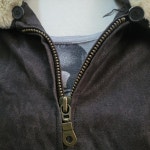 VERA PELLE ITALY 브라운 자켓 남 95 J2933 : 스카이빈티지