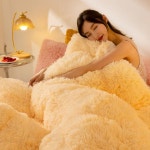 여분의 두꺼운 플란넬 양털 따뜻한 겨울 퀼트 여분의 부드러운 양면 양털 퀼트 담요 매우 따뜻한 겨울 이불 신제품 : 셀렉트앤조이