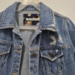 DRESS1 대한민국 블루 자켓 여 44/55 J2836 : 스카이빈티지