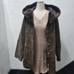 EURONOVA ITALY 브라운 자켓 여 J2915 : 스카이빈티지