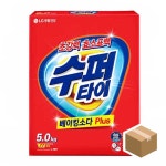 수퍼타이 베이킹소다 플러스 5kg 카톤 세탁세제x3개 : 바이플러스114