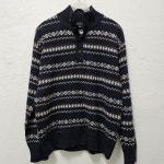 SIMPLE LIFE JAPAN 블랙 니트 남 100 J2849 : 스카이빈티지