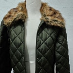 STRRE ONE ITALY 카키 패딩 여 66 J2959 : 스카이빈티지