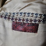 VITO 이탈리아 베이지 체크 울 블레이저 남 105 J2990 : 스카이빈티지