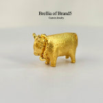 브렐리아 24k 순금 송아지 황금 3.75g 금송아지 행운 재물 선물 : Brand 5