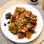 [고기함량 95%] 포천식 흑마늘 수제 간장 LA돼지갈비 600g 한돈 : 조춘복상회