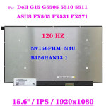 IPS 120HZ 노트 북 LCD 스크린 NV156FHM-N4U B156HAN13.1 델 G15 G5505 5510 5511 ASUS FX505 FX531 FX571 EDP 40 : 일렉트로닉파츠 상점