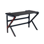 1인용 게이밍책상 LED 스틸 PC방 컴터책상 1000 K형 : 모달레인