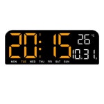 SUPWY 디지털 벽시계. ( 온도 날짜 주  듀얼 알람) : SUPWY 왓섭 스토어