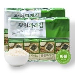 광천김 16봉 광천도시락김 4g 선물김 도시락김 : 베르플레이스