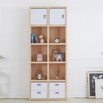 하단서랍 오픈 거실 진열장 모던디자인 서재 사무실용 높은책장 G3211 : 구스상회