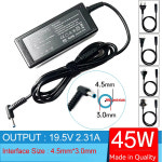 호환 hp 엘리트 book 820 G3 노트 북 Ac 어댑터 충전기 G4 830 G5 840 850 19.5V 2.31A 45W : 일렉트로스 스토어