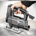 직소톱 먼지 없는 알루미늄 보드 톱질 기계 H7855 직소톱 + 목공 톱날10개 : 미제이물류