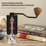 커피그라인더 커피갈기 커피가는기계 휴대용 304 스테인리스강 코어 크랭크 핸드 바리아트사 에스프레소 커피 콩 연마기 주방 도구 밀 아웃팅... 