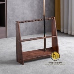 큐대 홀 거치대 보관함 낚시대 큐 꽂이 진열대 팁 당구큐 스틱 십공유목색 : 202719