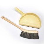 원목 기러기 세트방비 빗자루 쓰레받기세트 실내용 마루바닥 거실 가정집 경로당 방청소용 : 바베트 잡화점