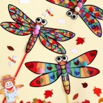 5인세트 셀로판지 가을 잠자리 만들기 빅사이즈 선캐쳐 어린이집 야외활동 수업준비물 : 쇼핑 버스