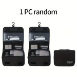 남자목욕가방 휴대용 여행 비즈니스 수납 대용량 행거 화장품 건조 습식 분리 가방 : 파츠드림