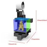 3D프린터 3D프린터마스터 고속가정용프린터 EasyThreed 3D 프린터 엔트리 레벨 PLA TPU 1.75mm 필라멘트 호환 전원 어댑터 포함 3D프린터... 