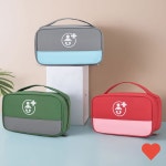 건강 의료 구급 약통 약품 파우치 대형 여행 휴대용 : 한길몰205