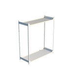 철제선반장 모던가구 2단 H7686 스틸 선반장 가구산책 800x300 : 인천연수두처리두치