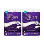 모나리자 보타닉포레 프레스티지 40m 30롤 x 2팩 : 온리포