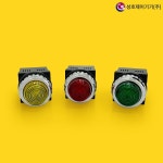 성호제어기기 파일럿램프 SHPR-25P-3L 25파이  380/440V 원형 표시등 PL : 정현전기물류