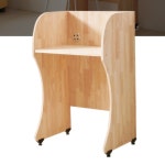 1인용 고3 책상 독서실 칸막이 책상 1인실 스터디 데스크 : 더제이지샵