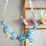 파스텔 체크 동글동글 사탕목걸이 생일답례품 재롱잔치 학예회 선물 어린이집 유치원 구디백 완성품 : 미스타이니 Misstiny