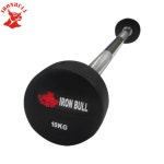 헬스 중량 고정식 일체형 고정 바벨 일자바 10kg, 1개 : 근육편의점