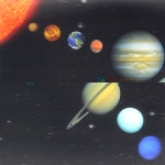 입체홀로그램형 태양계행성 수금지화목토천해크기 초등과학교구 : 지주스몰