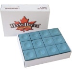 HANS DELTA 12피스 팩 당구장 큐 분필 : 쇼핑파파2