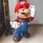 80cm 대형피규어 슈퍼마리오 신제품 집들이선물 인테리어소품 입간판 마리오피규어 뽑기방 : 낭만다람쥐