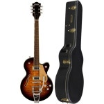 Gretsch G5655TQM Electromatic Jr. 퀼트 세미 홀로우 일렉트릭 기타스위트 티 그레치 G6241 하드쉘 케이스 번들 2개 품목 : 셀렉타