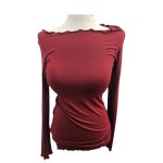 VIVIANA 유럽 수입 긴팔 티 여 66/77 J3127 : 스카이빈티지