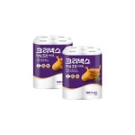 크리넥스 안심 3겹 키친타올 140매 4롤 x 2팩 화장지 : e경마트