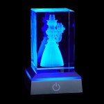 EMGTMS YZ SpaceX 스타쉽 랩터 3 엔진 크리스탈 야간 조명 3D 로켓 엔진의 실내 피규어 램프 디테일로 가득 모든 복잡한 디테일 캡처 : 코아방