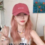 낚시조끼 통기성 헤어 익스텐션 성용 핑크 가발 긴 큰 모자 연결 커버 합성 야구 캡 : 대땅이
