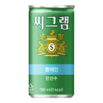 씨그램 플레인 190ml 30캔 탄산수 미니캔 음료수 업소용 소캔 플레인 : 커피몰