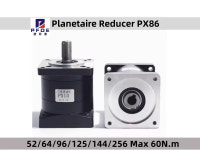 Nema 32 34 서보 스텝퍼 모터용 유성 감속기 PX86 비율 52 64 96 125 144/256 최대 60N.m 세트 : 러블리베베숍