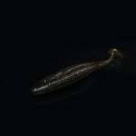 신도피싱 하프루어 야마쉐드4 배스 쉐드웜 소프트베이트 그린 펌프킨 블루, 10cm(4인치) : 신도피싱