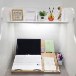 이앤위즈 2단 독서대 루미60 필기독서대 원목 책받침대 각도조절 독서받침대 : 펜아저씨