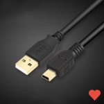 PC부품 2.0 동선 미니5핀 외장 하드용 고급 케이블 : oONEmart