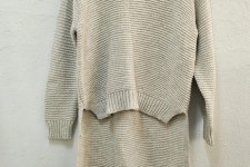 GU 일본수입 니트 여 XL J3135 : 스카이빈티지