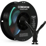 컴그로우 래피드 PLA 필라멘트 1.75mm 30600mm/s 고속 인쇄 3D 프린터 PLA로 1KG 스풀(2.2 LBS) 치수 정확도 / 0.02mm 블랙 : 쇼핑하하2