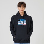 키밍 펜션 맨투맨 후드티 데일리 출근룩 시밀러룩 일반맨투맨-화이트 : 파파 손