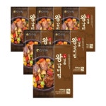 황장군 일품 왕 갈비찜 600g 7팩 : 담소월