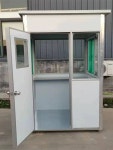 맞춤형 이동 보안 부스 및 경비 초소 이동식 행사 건설 현장 방 임시 경비실 내구성 있는 1.21.22.35복합패널양면플라스틱강철창 : 개꿀템마켓