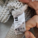 GU 일본수입 니트 여 XL J3135 : 스카이빈티지